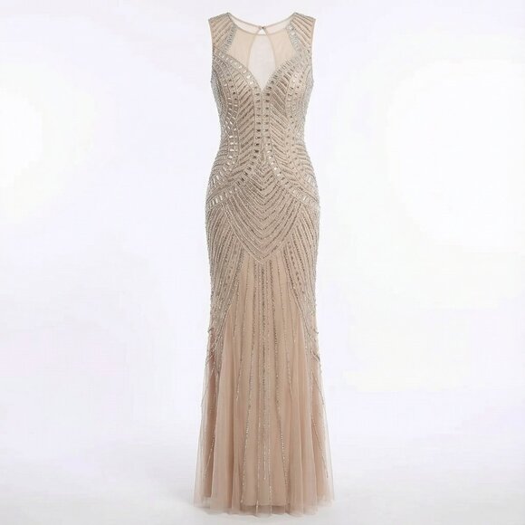 Aiden Mattox EMBELLISHED GOWN BALL PROM